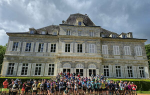 Départ de Labastide Murat pour le 49km.